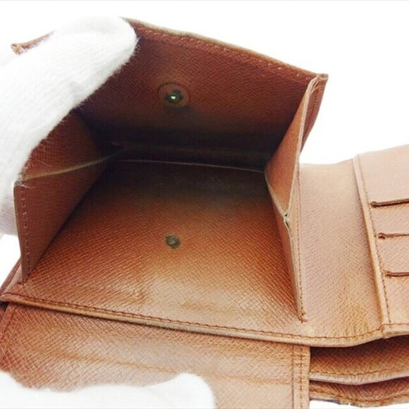 LOUIS VUITTON Bi -fold wallet USED - Picture 6 of 11